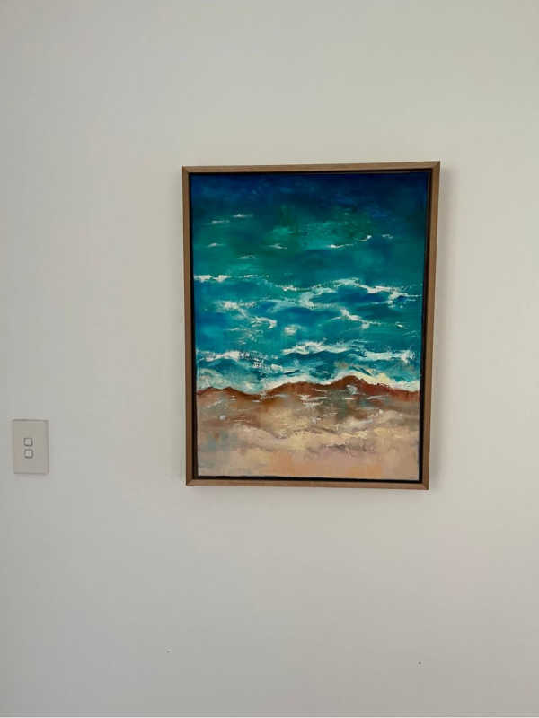ocean one oil painting